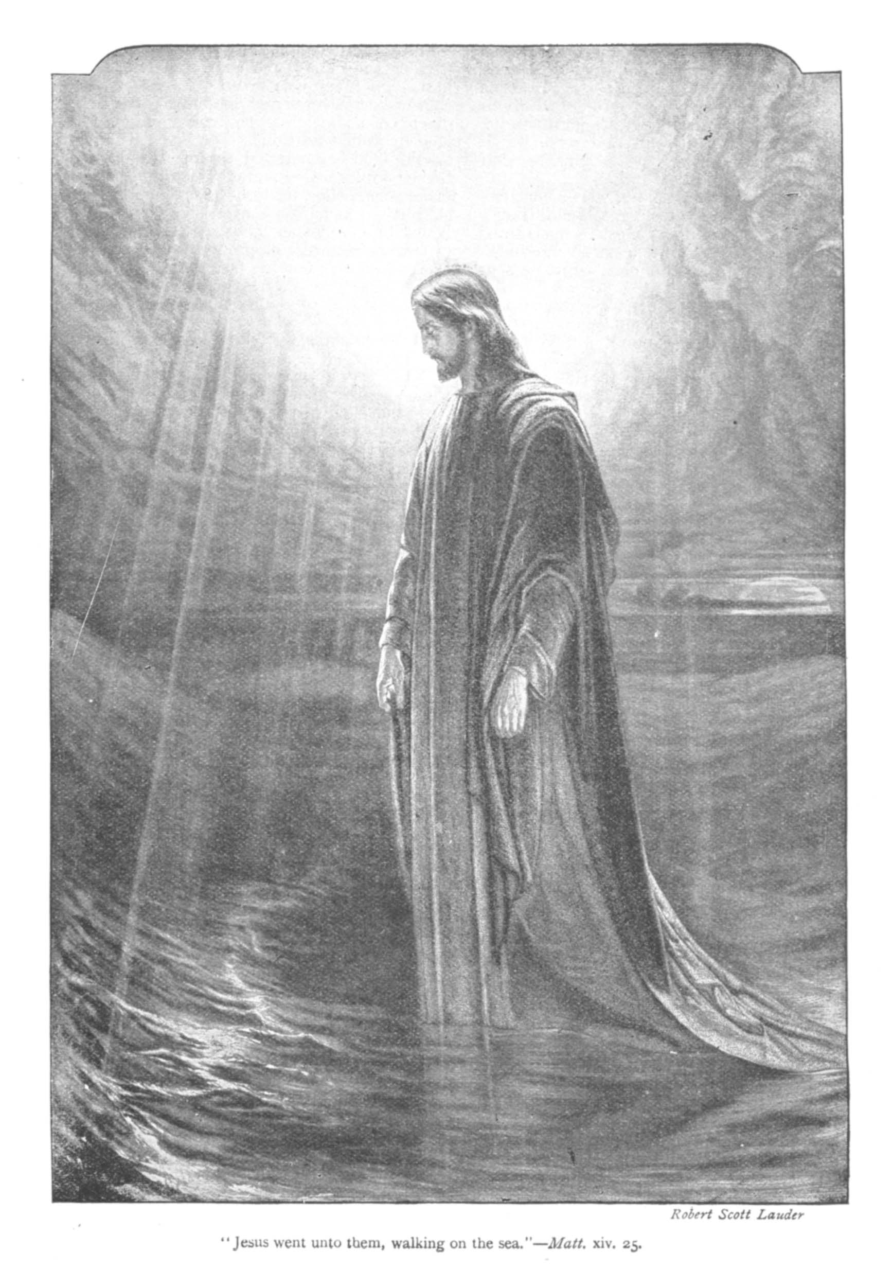 walking with jesus clipart - photo #45
